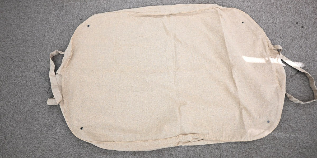 Gucci Garment Cases Canvas And Cotton Beige Canvas Bag