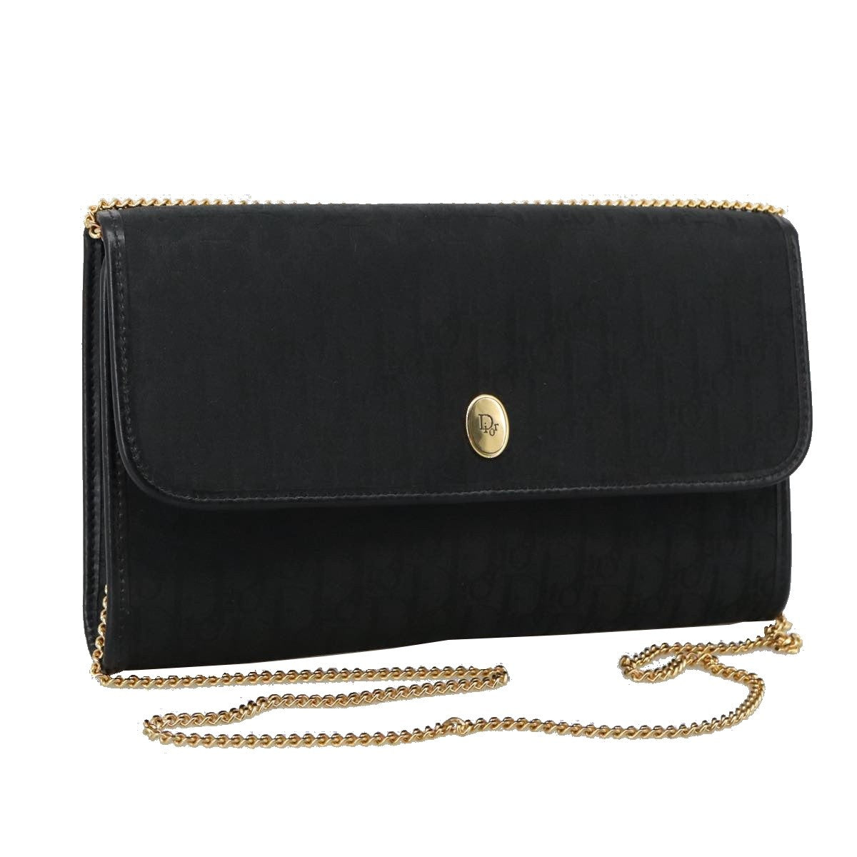 Dior Crossbody Bag Christian Trotter Shoulder Bag Bag Canvas Black
