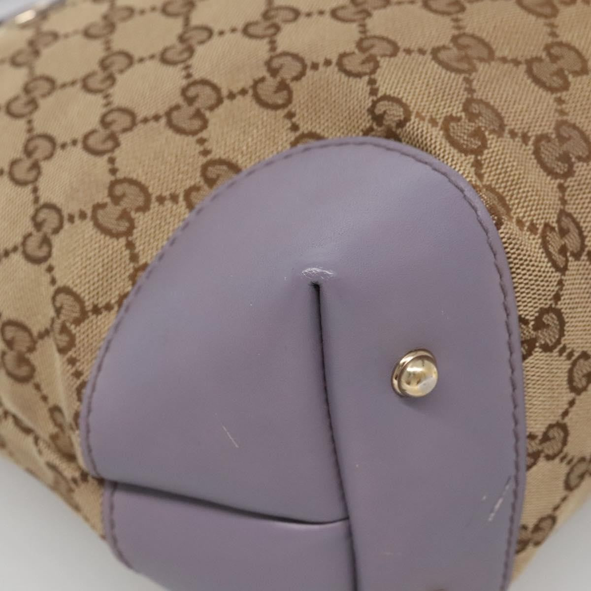 Gucci Convertible Belted Tote Gg Canvas With Leather Beige Canvas Tote Bag Bag