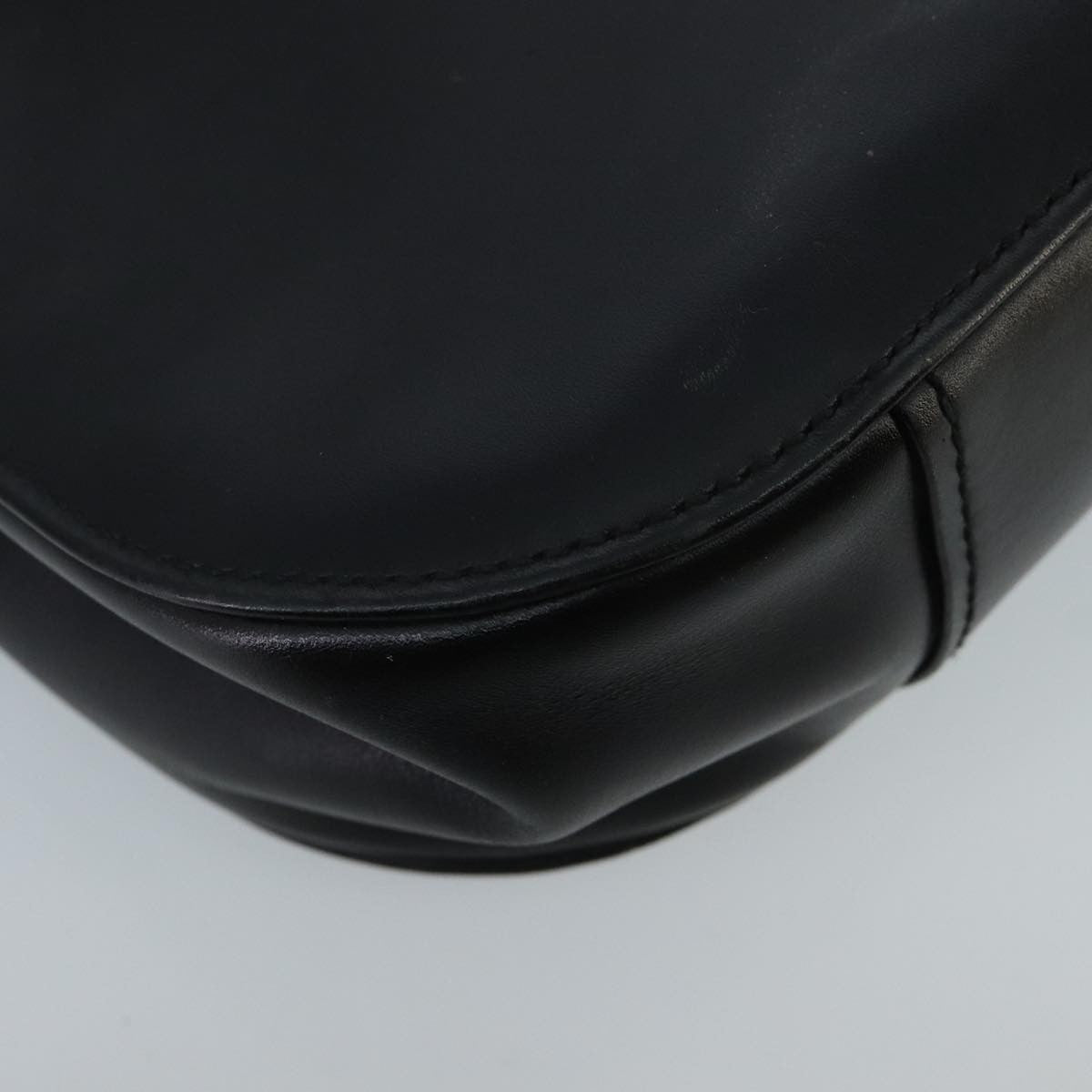 Gucci Shoulder Bag Leather Black Leather Shoulder Bag Bag