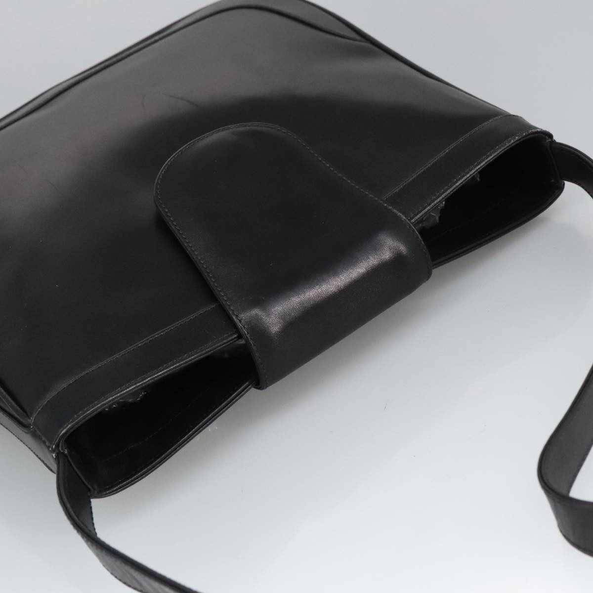 Gucci Shoulder Bag Leather Black Leather Shoulder Bag Bag