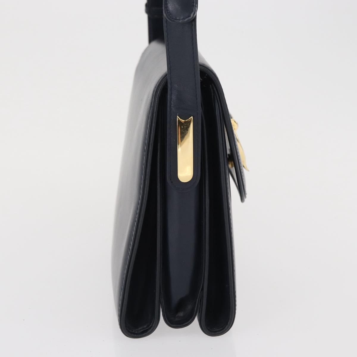 Gucci Shoulder Bag Leather Navy Leather Shoulder Bag Bag