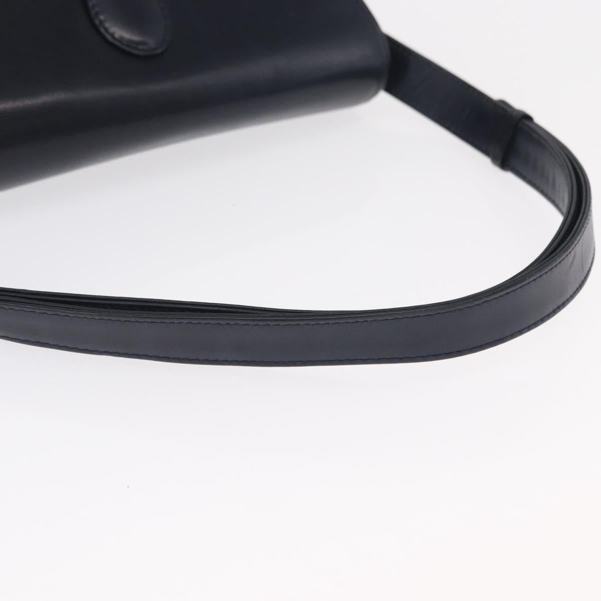 Gucci Shoulder Bag Leather Navy Leather Shoulder Bag Bag