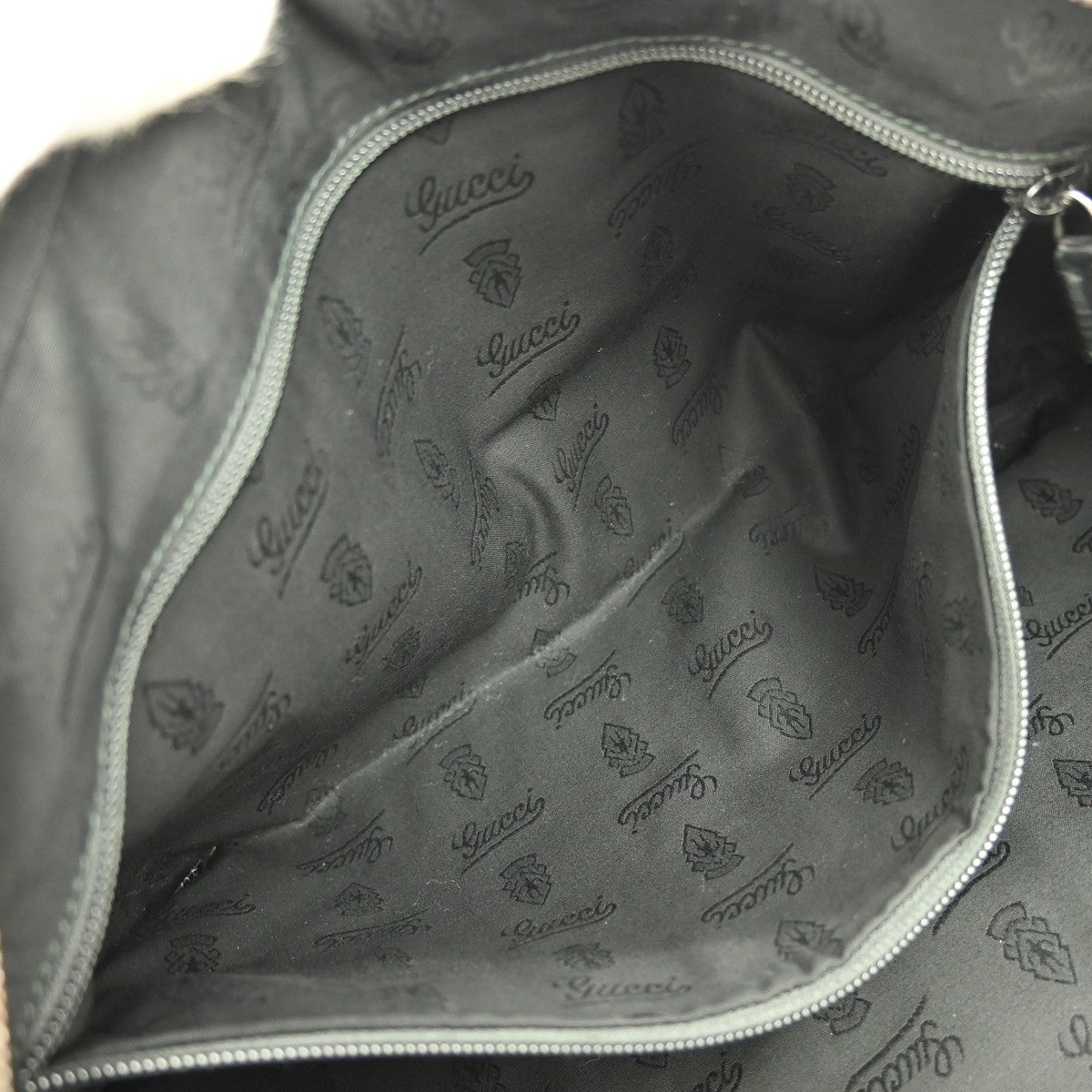 Gucci Convertible Briefcase Gg Imprime Black Canvas Travel Bag Bag