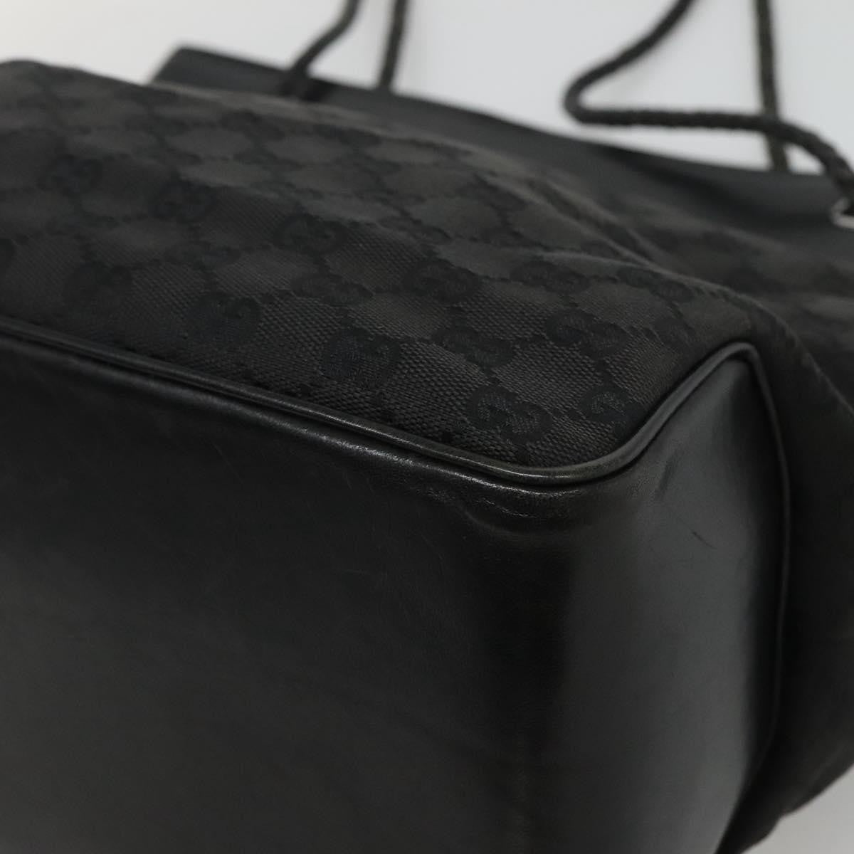 Gucci Gg Canvas Bag Canvas Black Canvas Tote Bag Bag