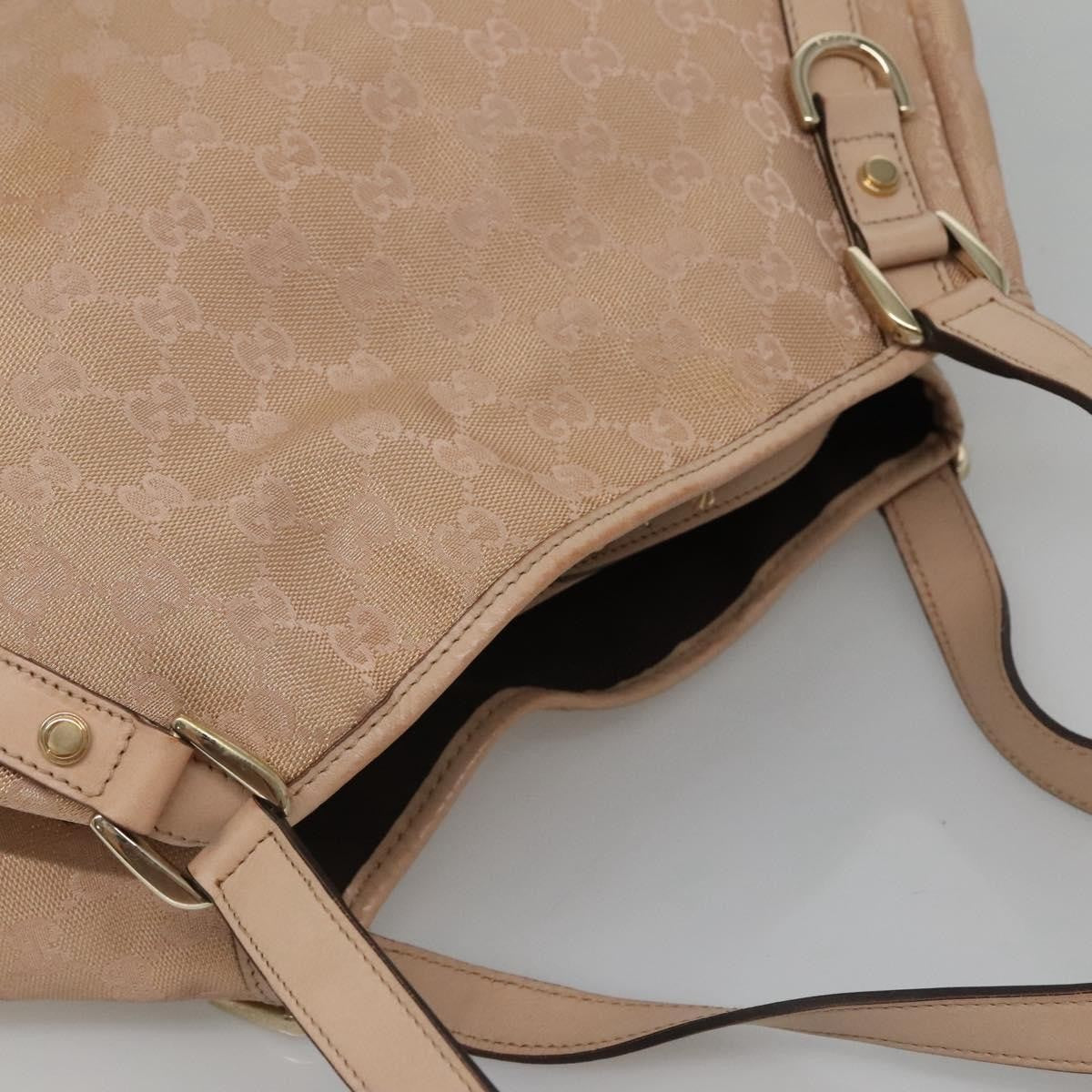 Gucci Abbey Shoulder Bag Gg Canvas Beige Canvas Tote Bag Bag