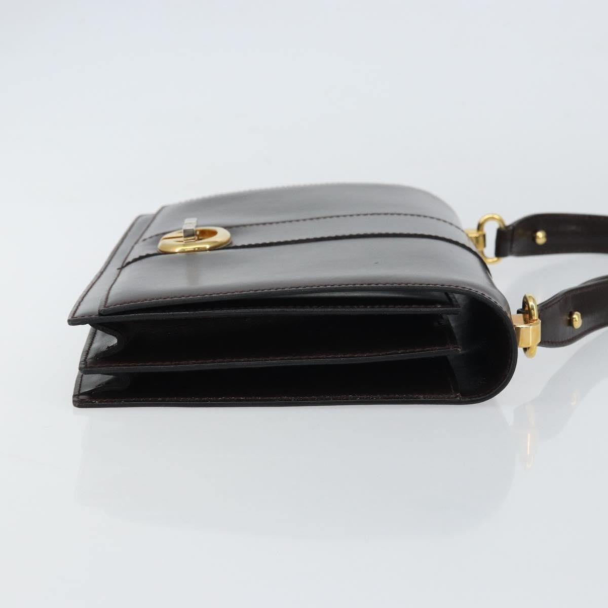 Gucci Shoulder Bag Leather Brown Leather Shoulder Bag Bag