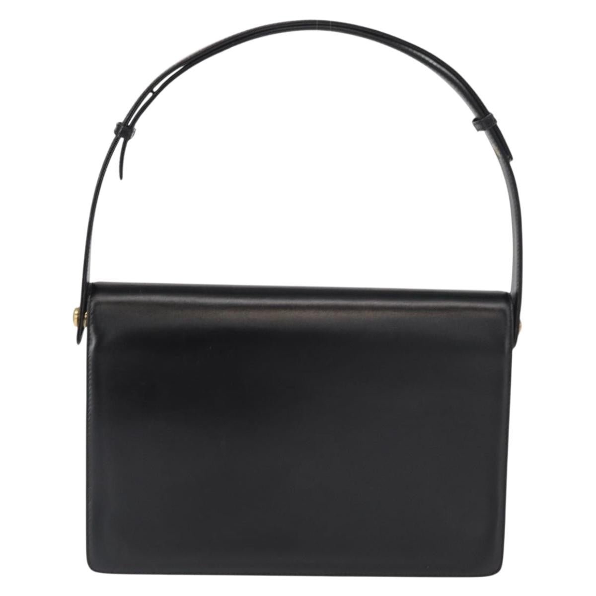 Gucci Shoulder Bag Leather Black Leather Shoulder Bag Bag