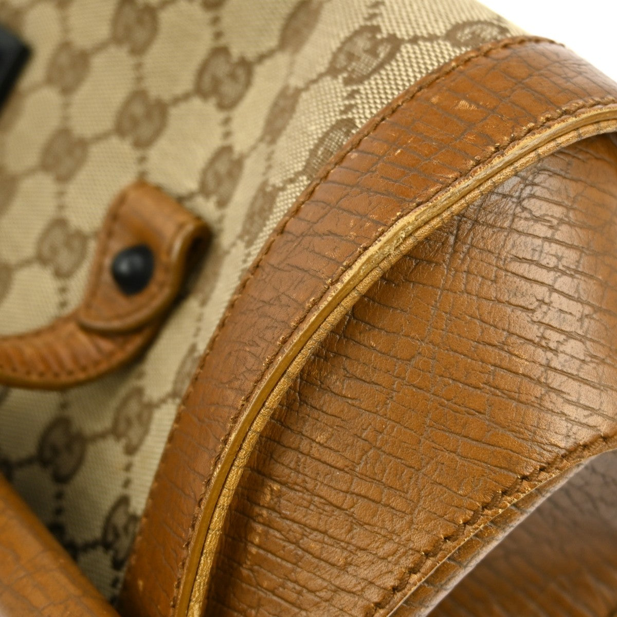 Gucci Bamboo Bullet Bag Gg Canvas Brown Canvas Shoulder Bag Bag