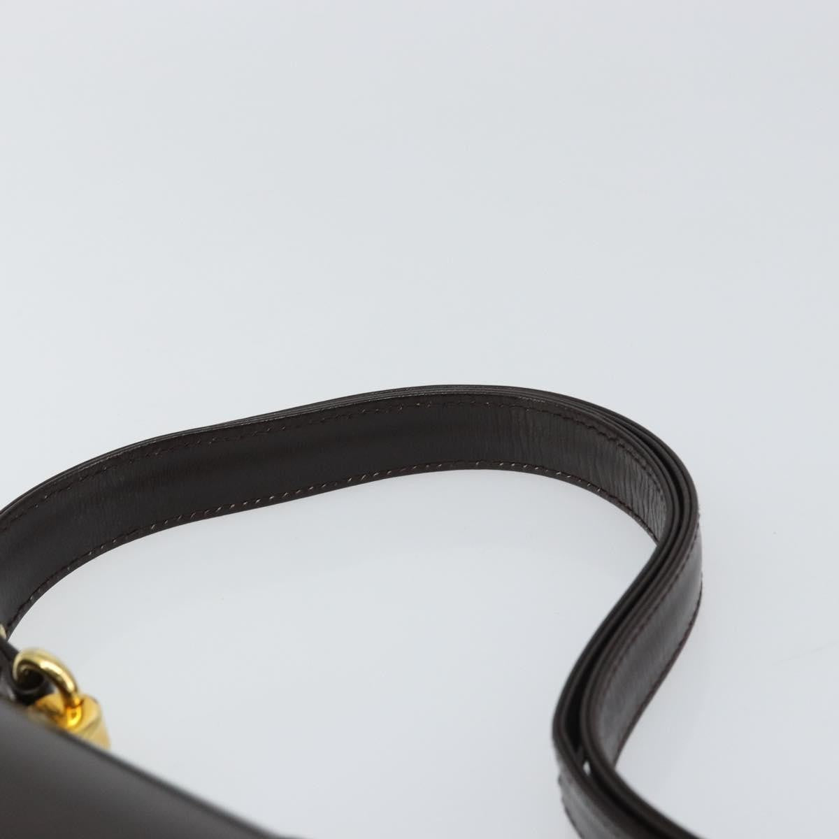 Gucci Shoulder Bag Leather Brown Leather Shoulder Bag Bag