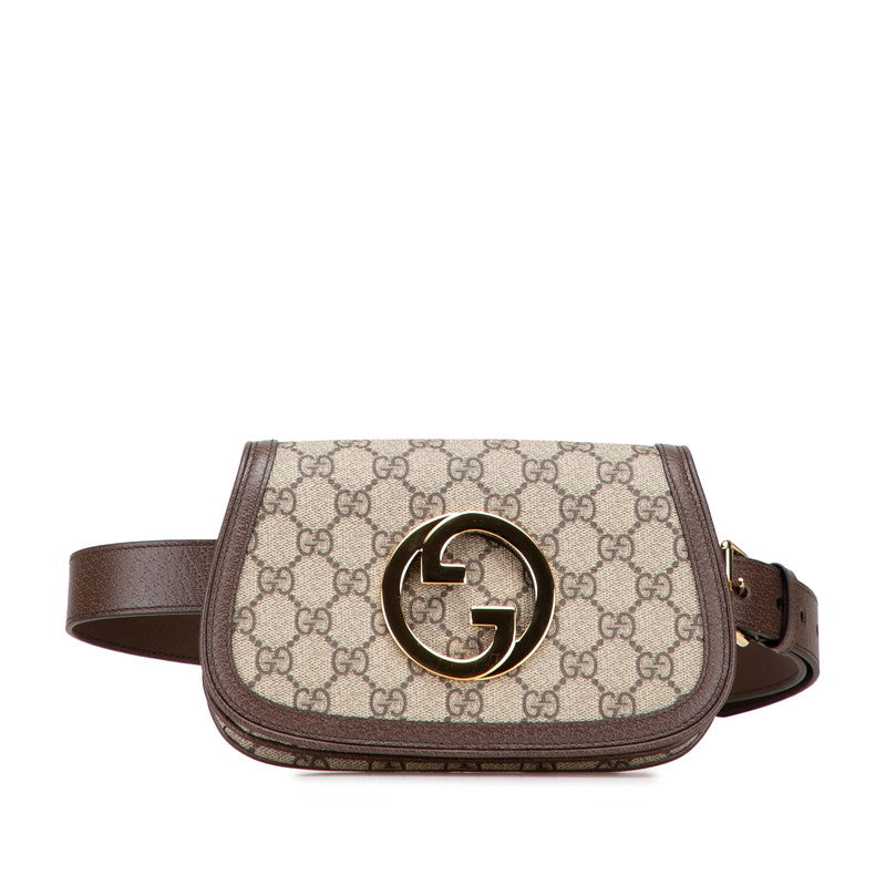 Gucci Blondie Supreme Pvc Belt Bag Leather Accessory