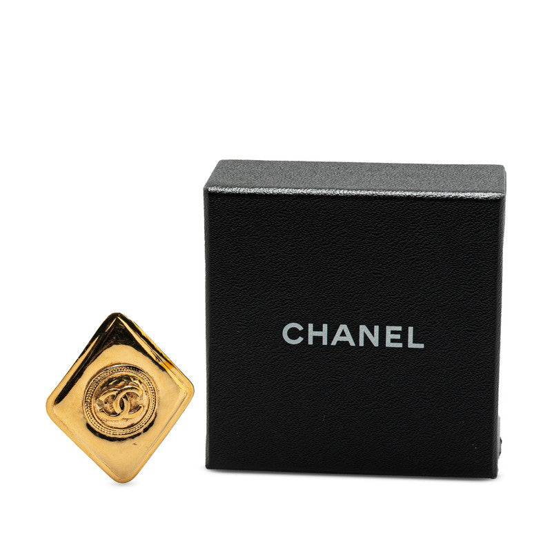 Chanel Gold Plated Coco Mark Brooch