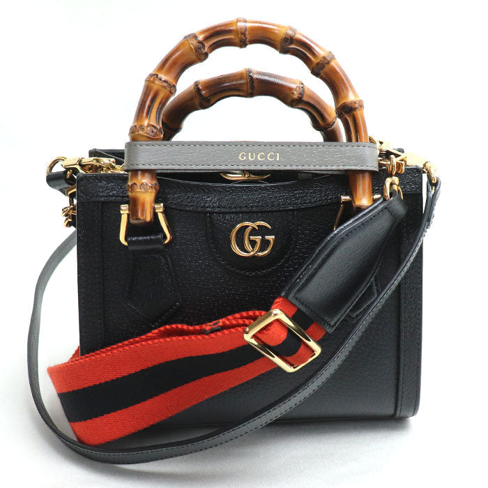 Gucci Diana 2Way Tote Bag Leather