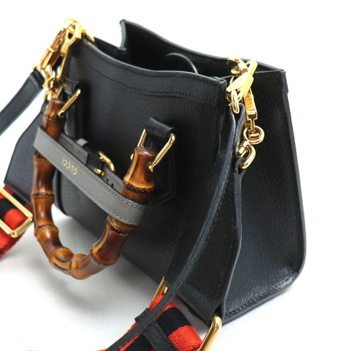 Gucci Diana 2Way Tote Bag Leather