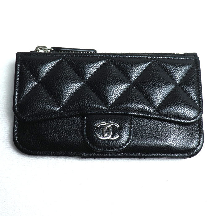 Chanel Classic Card Coin Case Black Bag