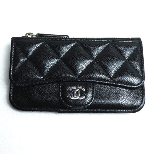 Chanel Classic Card Coin Case Black Bag