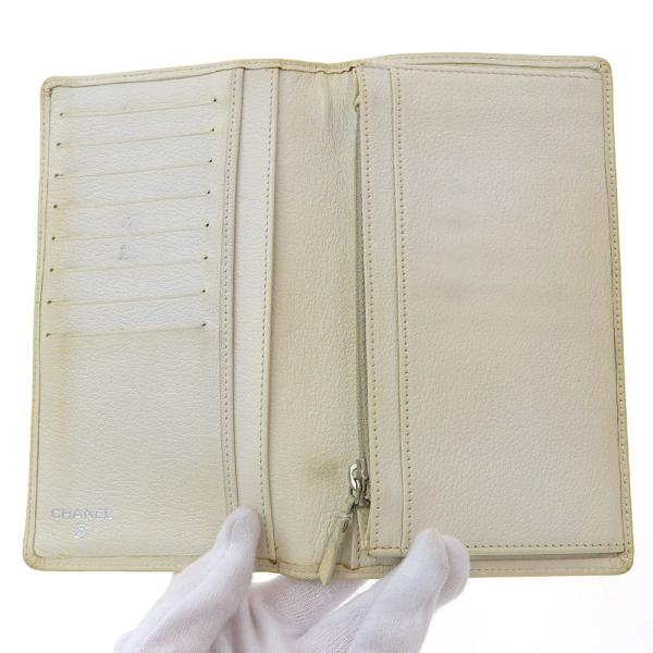 Chanel Leather Long Wallet 12??/A46511