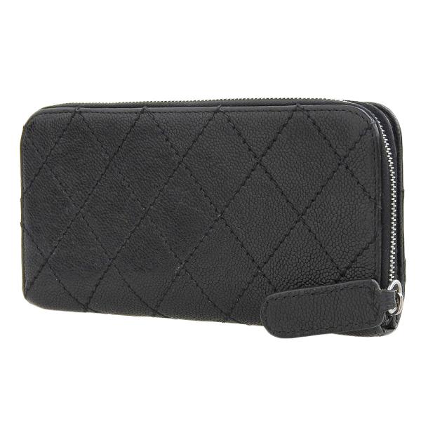 Chanel Leather Long Wallet 10??