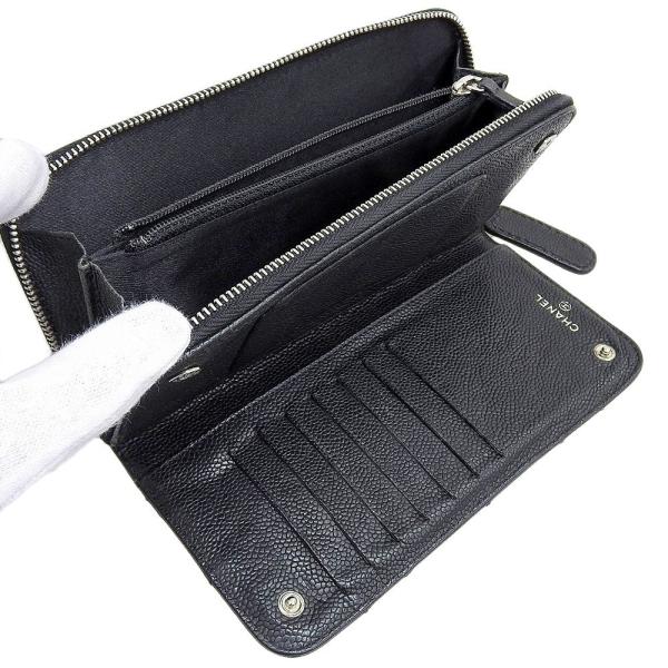 Chanel Leather Long Wallet 10??