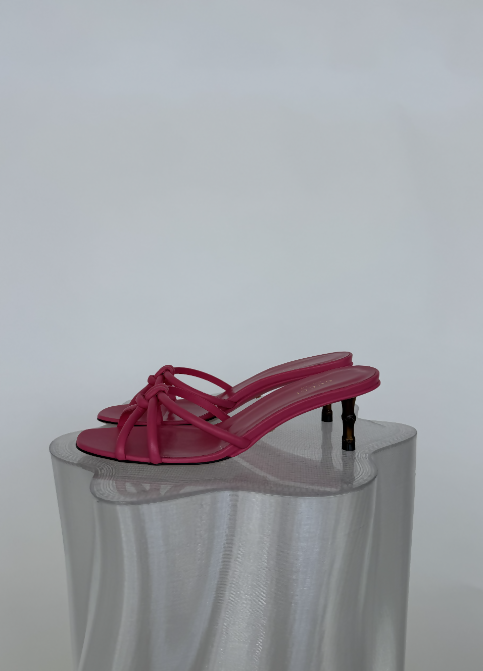 Gucci Slide Sandal With Bamboo - FULL SET