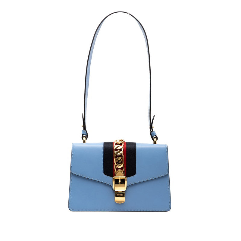 Gucci Sylvie Shoulder Bag Leather Bag 4