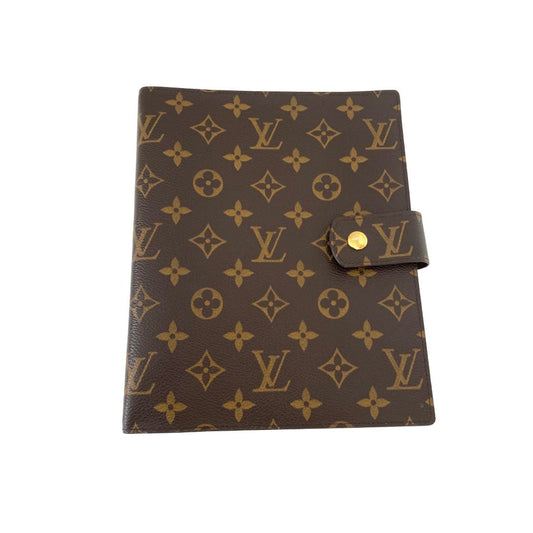 Louis Vuitton Monogram Large Ring Agenda Cover Fashion Accessory