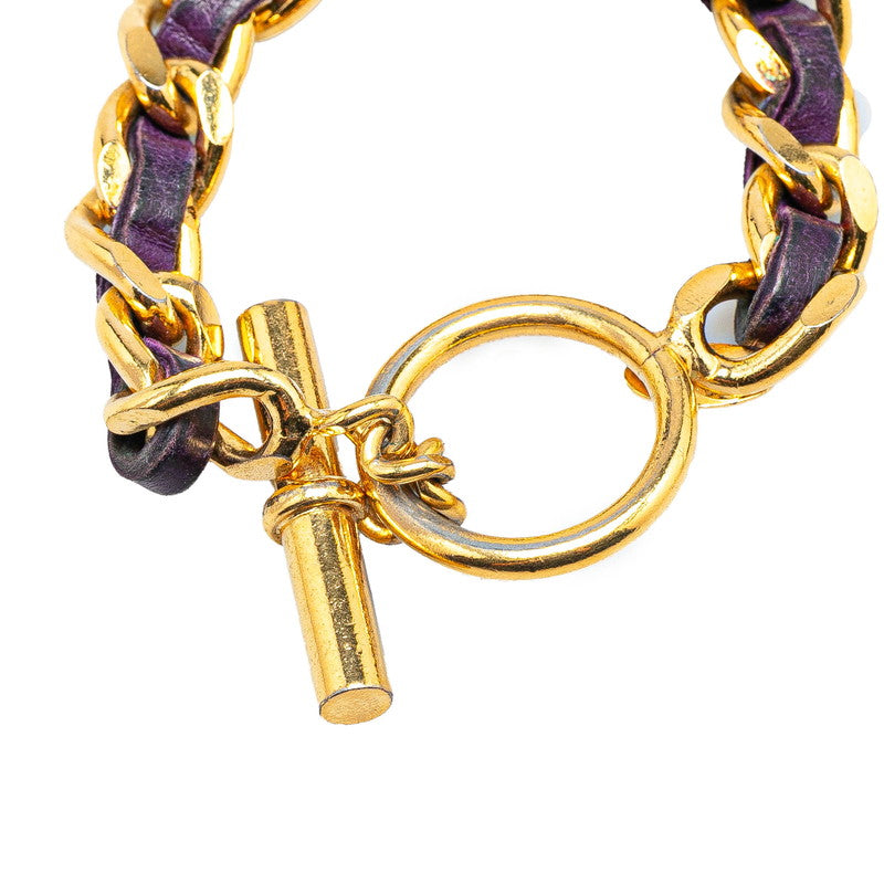 Chanel Chain T Bar Bracelet