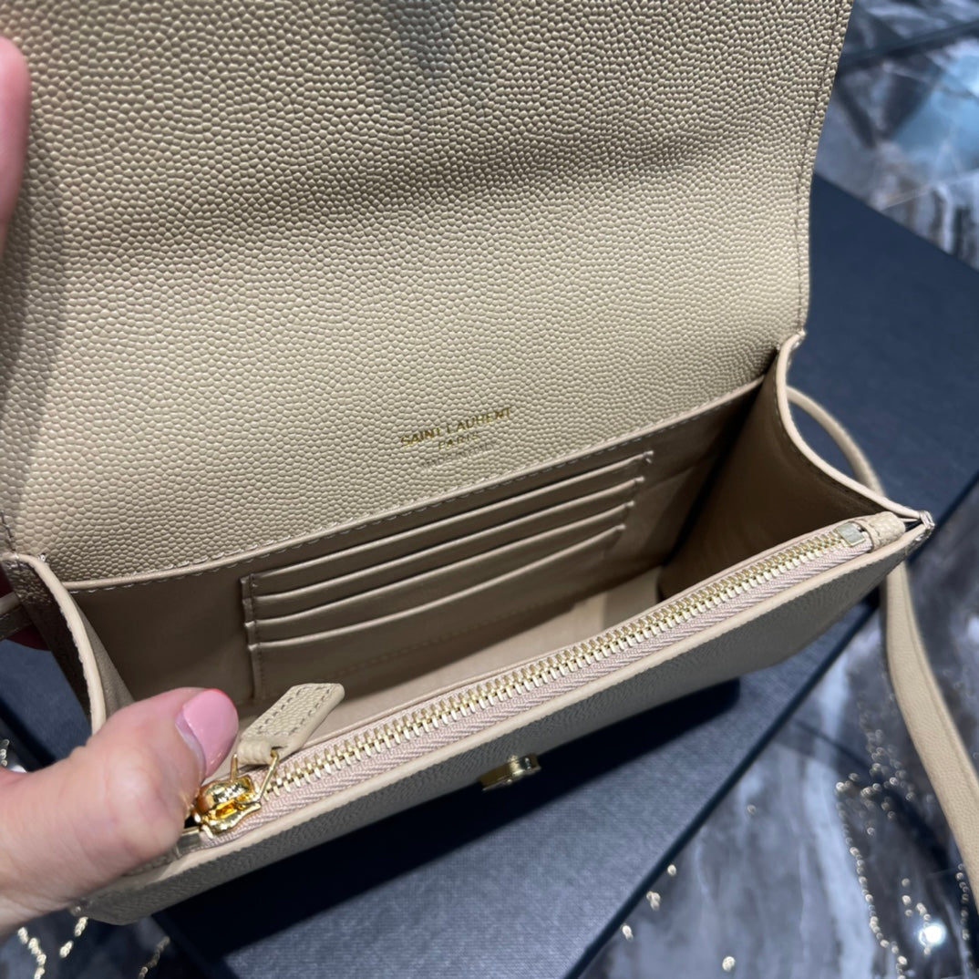 YSL Saint Laurent Kate Clutch Bag Monogram 7In18Cm Ysl 1059