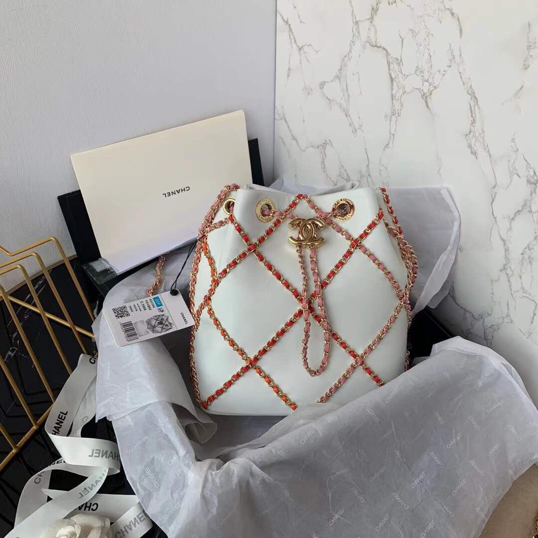 CHL 21 8.6in 22cm White Travel Bag