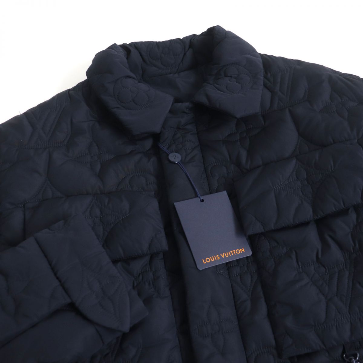 Louis Vuitton Blouson Filling 100 polyester 54 Nylon Navy Handbag