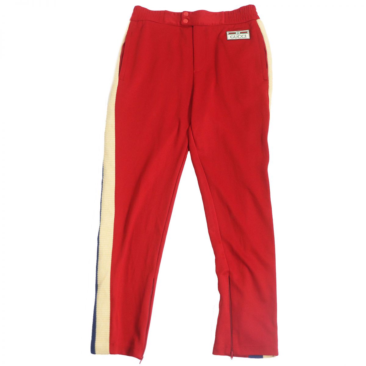 Gucci Part 94 Part 5 Part Nylon Wool Cotton Red Apparel
