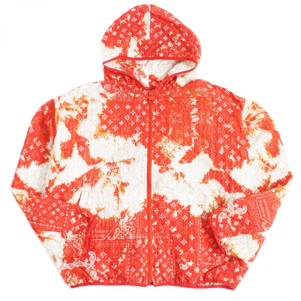 Louis Vuitton Hoodie Nylon Orange Apparel