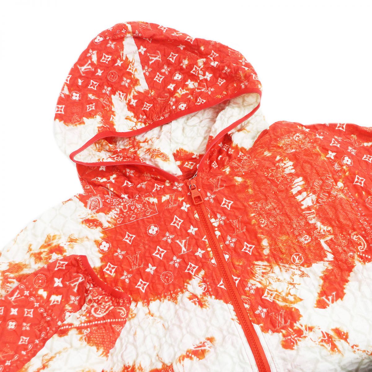 Louis Vuitton Hoodie Nylon Orange Apparel