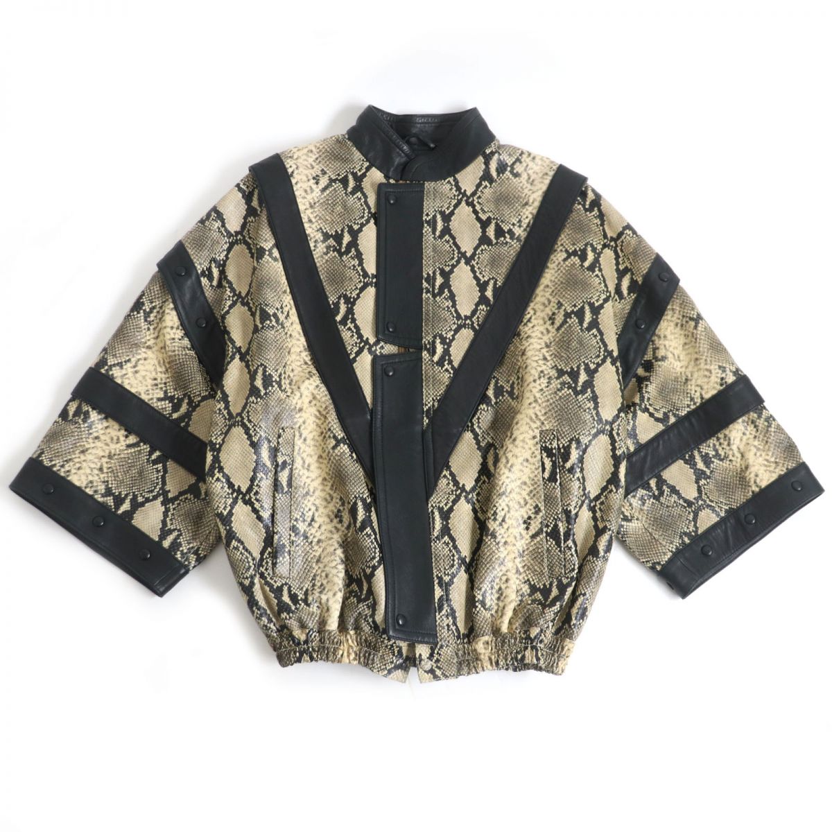 Gucci Blouson See photo x Black Beige Handbag