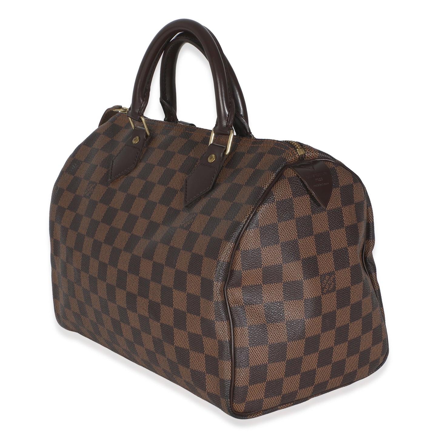 Louis Vuitton Damier Ebene Speedy 30 Canvas Handbag 3