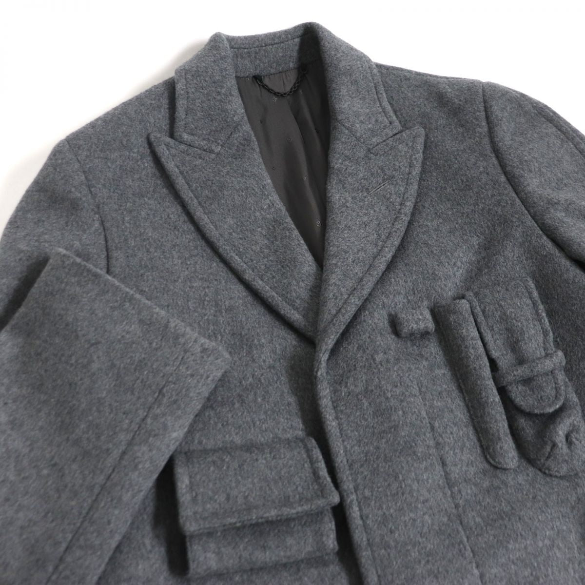 Louis Vuitton coat Part 50 Part 50 Wool Cotton Gray Apparel