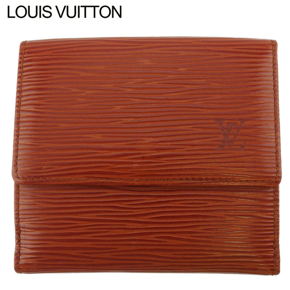 Louis Vuitton Bifold M63483 Porte Monnaie Billets Brown Wallet Case T18871