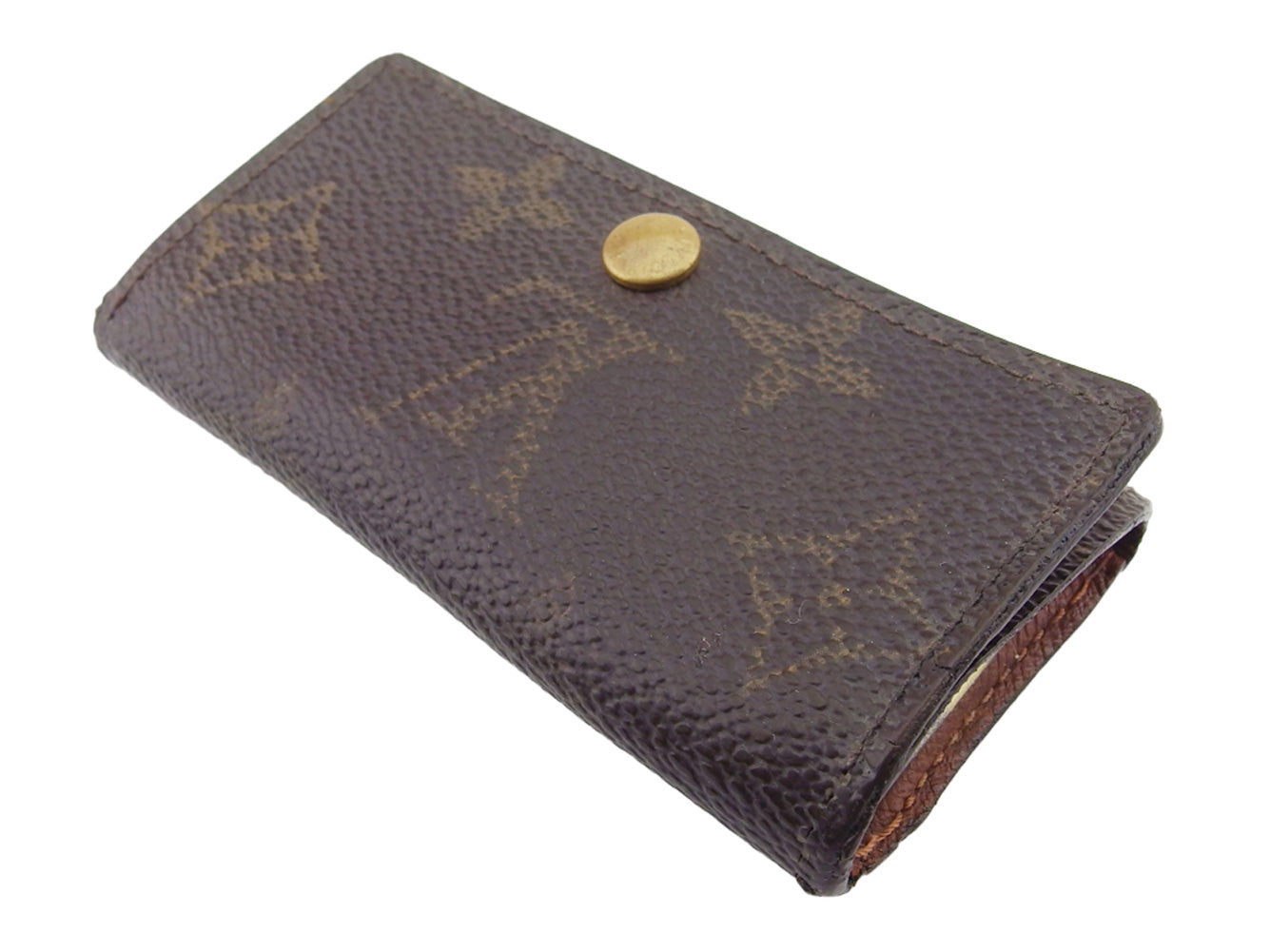 Louis Vuitton Key holder M62631 Multicles4 Brown Beige Key Chain T22060