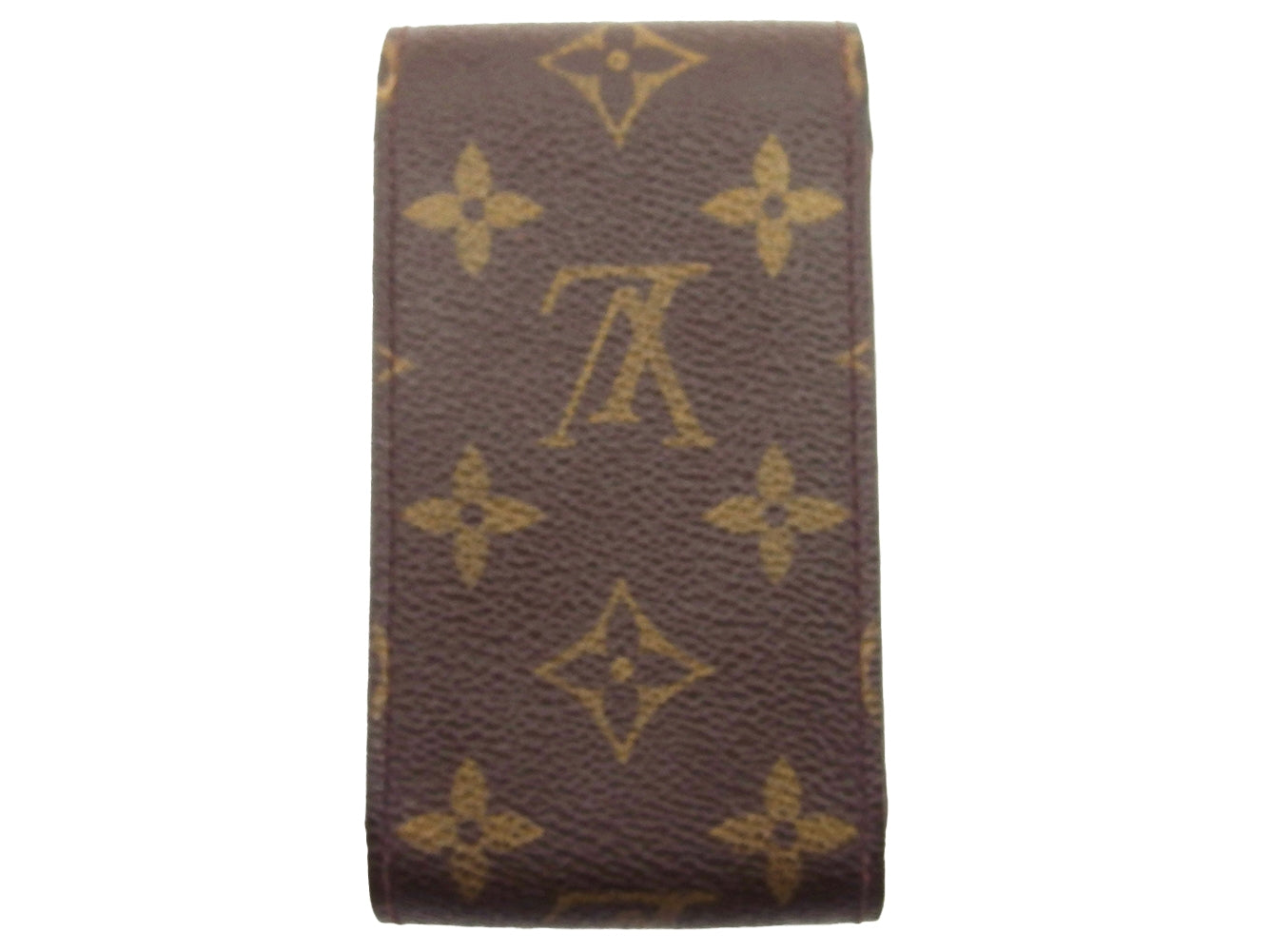 Louis Vuitton Cigarette M63024 Etui cigarette Brown Beige Handbag T22135