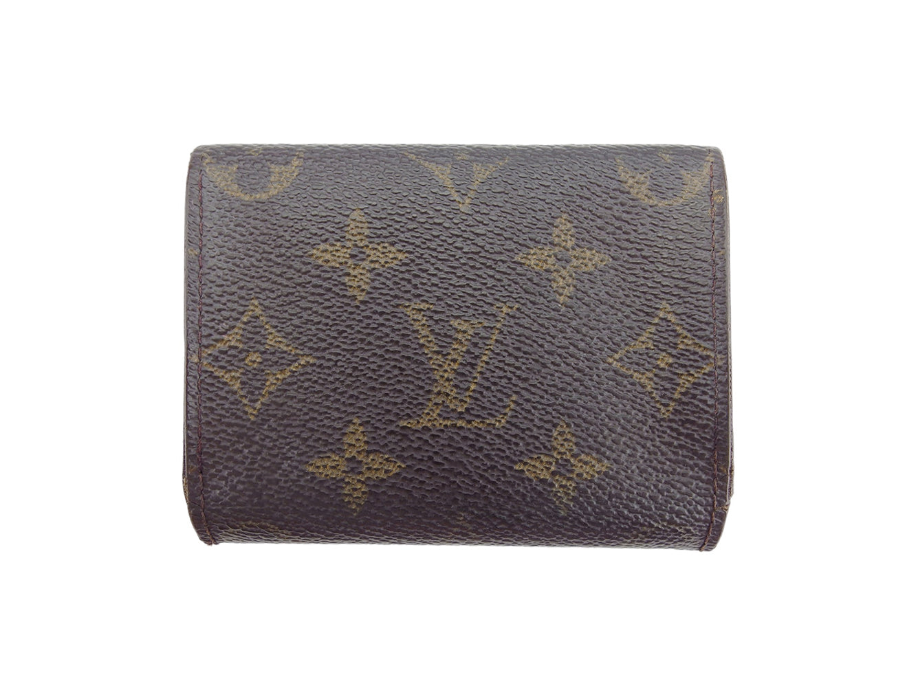 Louis Vuitton M62920 Anvelop Cult De Vuitto Brown Beige Wallet Case