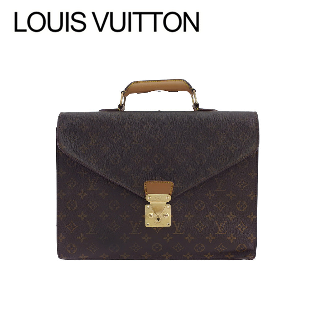 Louis Vuitton Business M53331 Serviet Conseiller Brown Beige Handbag