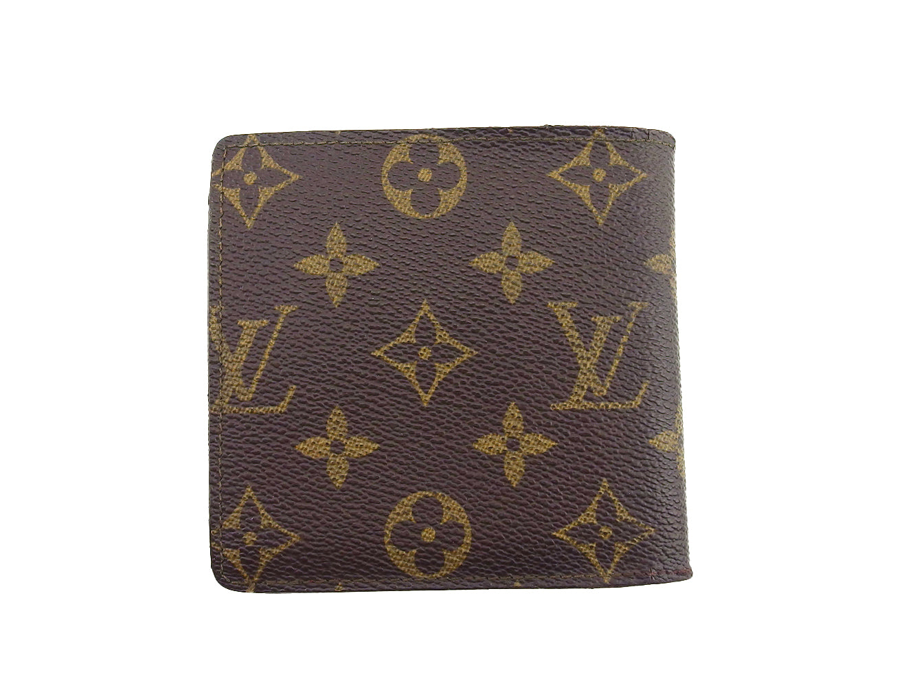 Louis Vuitton Bifold M61665 Porte Billets Cartes Brown Beige Wallet Case T22639