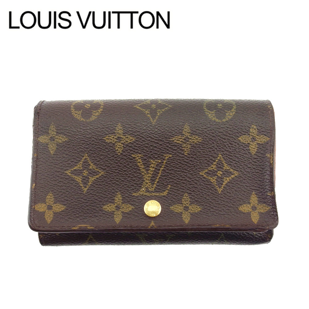 Louis Vuitton Long Purse M61730 Portonebi Tresol Brown Beige Wallet Case