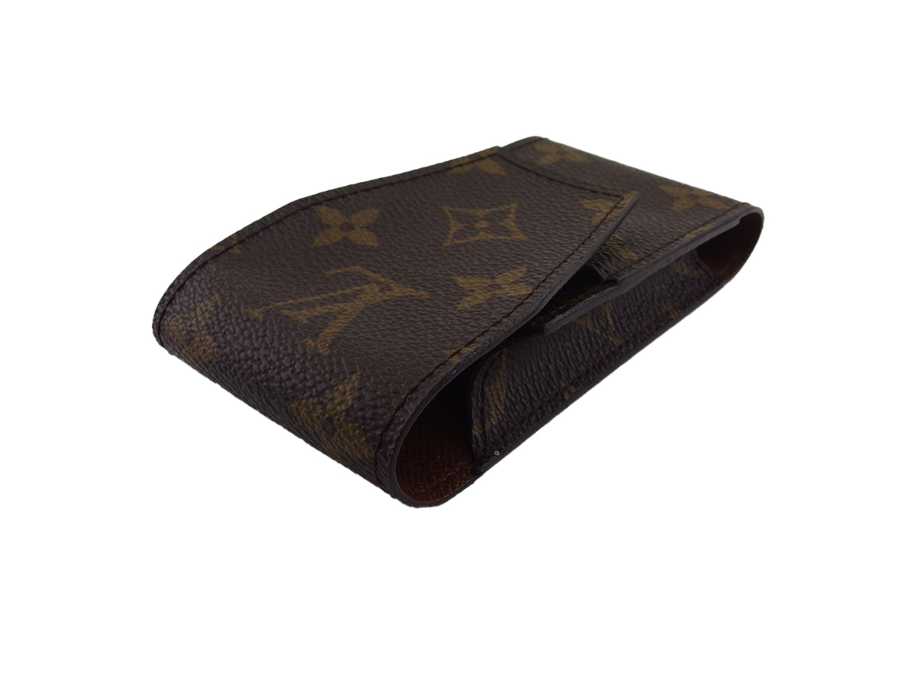 Louis Vuitton Cigarette M63024 Etui cigarette Brown Beige Handbag T24607