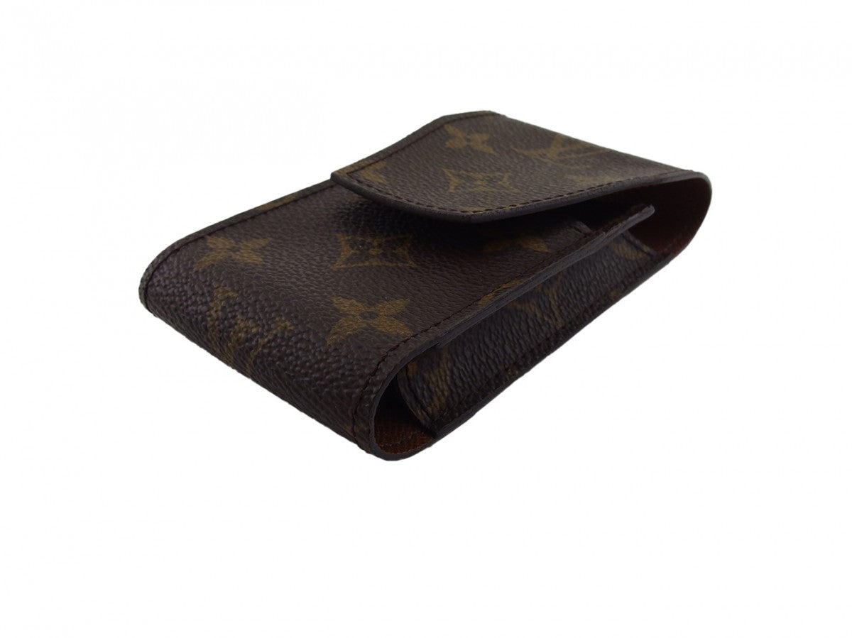 Louis Vuitton Cigarette M63024 Etui cigarette Brown Beige Handbag T24607