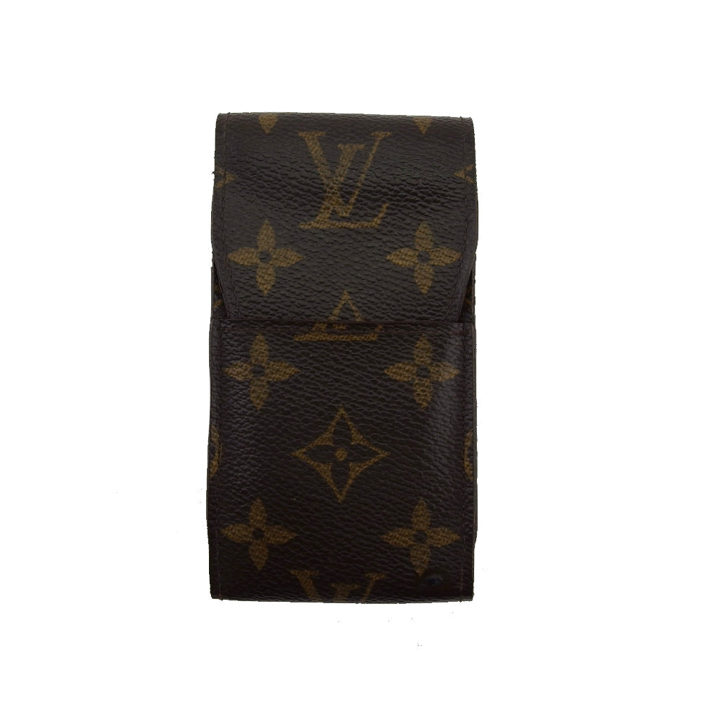Louis Vuitton Cigarette M63024 Etui cigarette Brown Beige Handbag