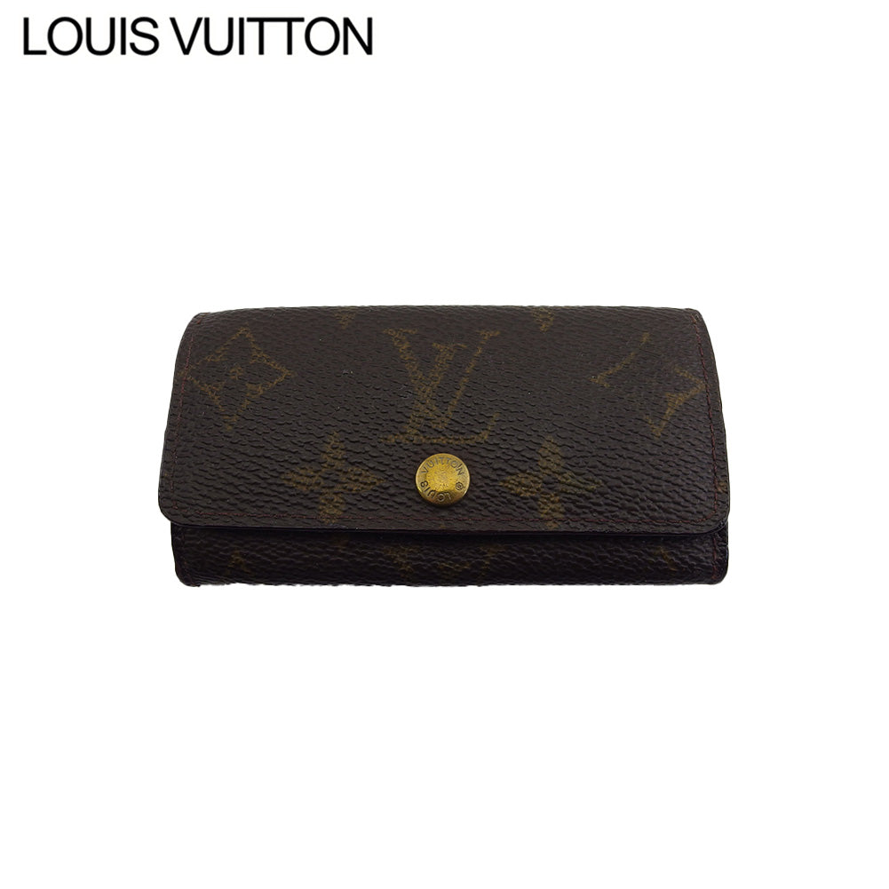 Louis Vuitton Key holder M62631 Multicles4 Brown Beige Key Chain T24708