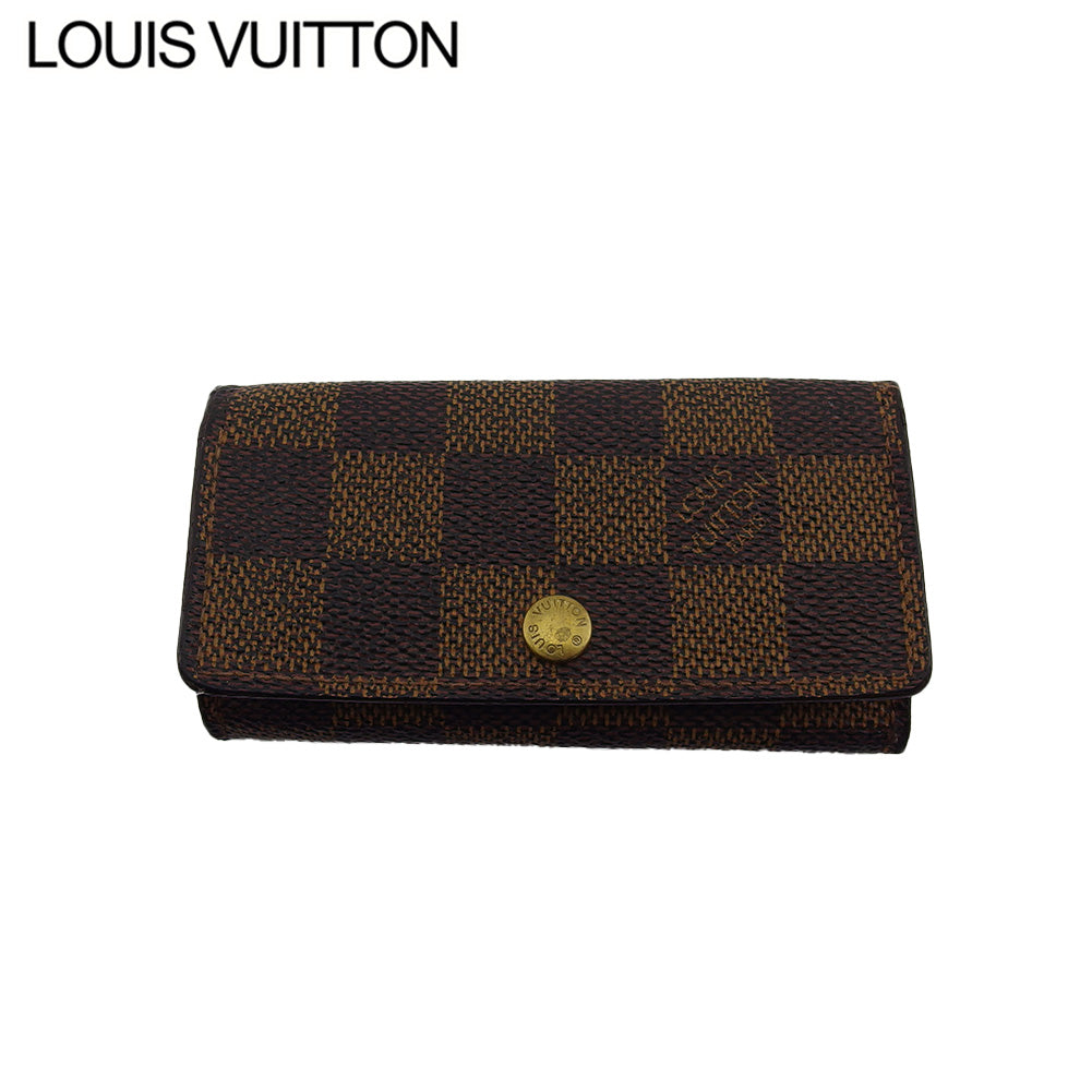 Louis Vuitton Key holder N62631 Multicles4 Brown Beige Key Chain T24714