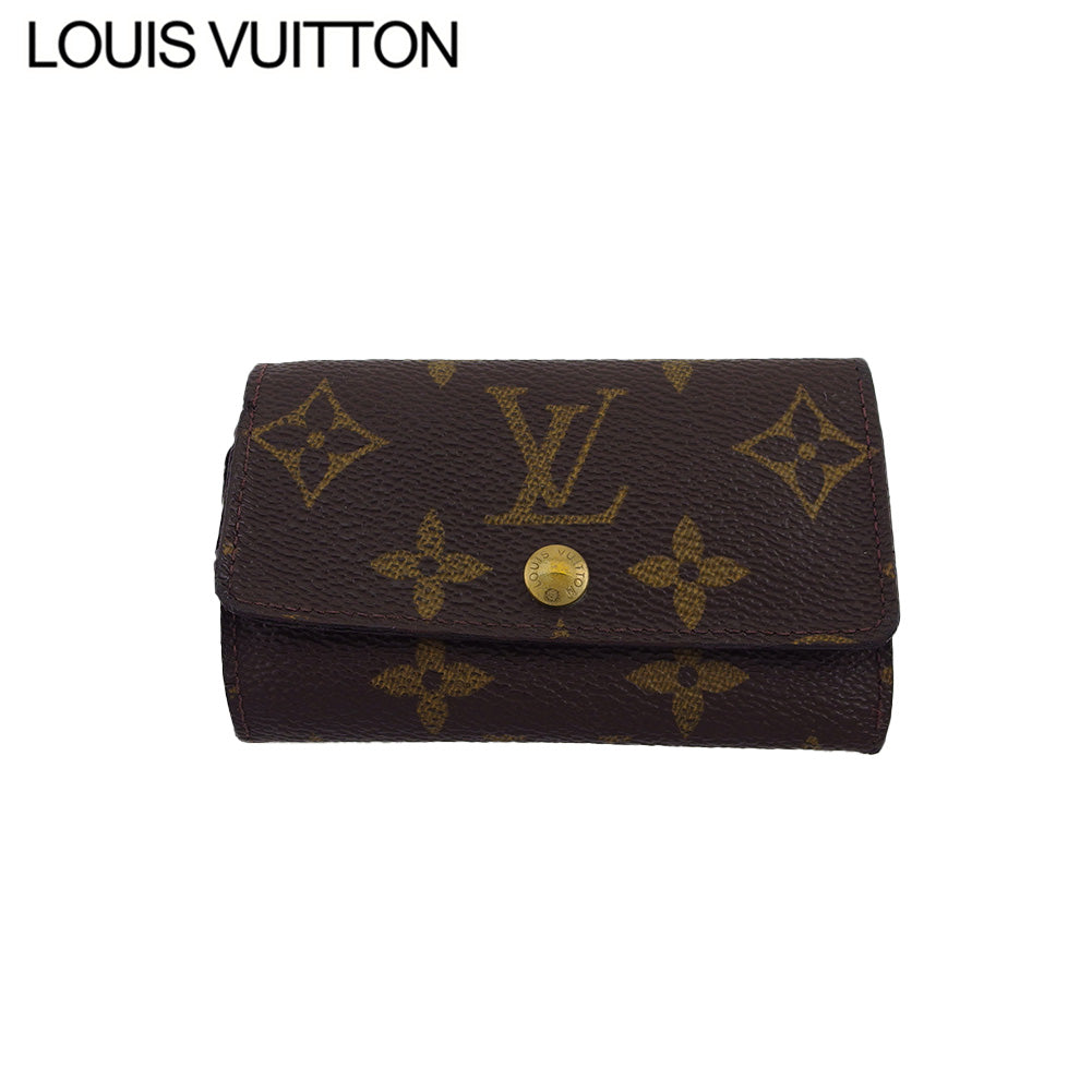 Louis Vuitton Key holder M62630 Multicles6 Brown Beige Key Chain T24717