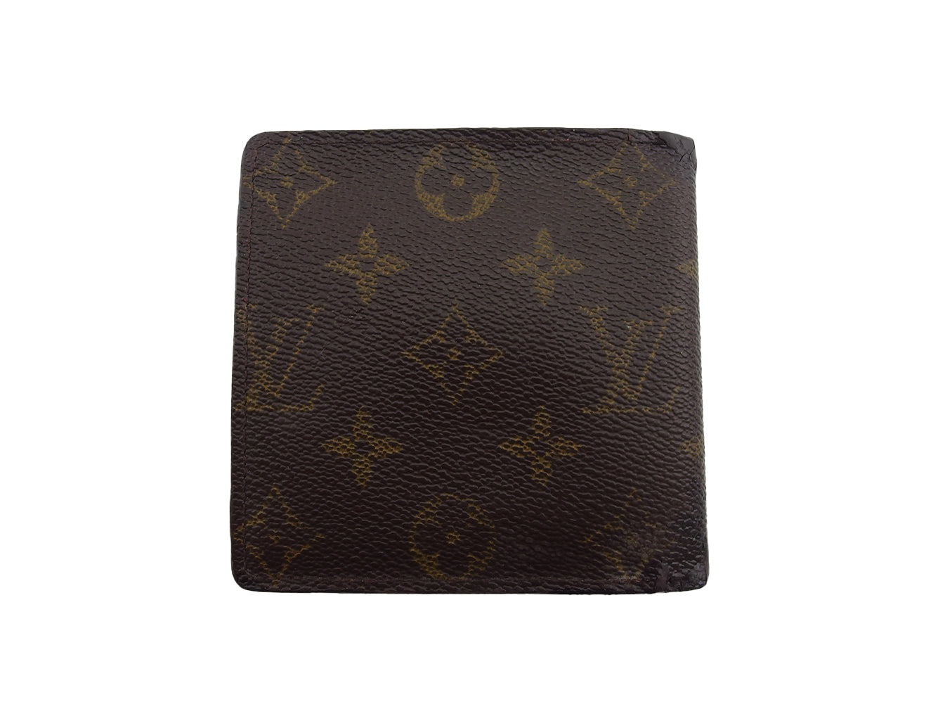 Louis Vuitton Bifold M61665 Porte Billets Cartes Brown Beige Wallet Case T24734